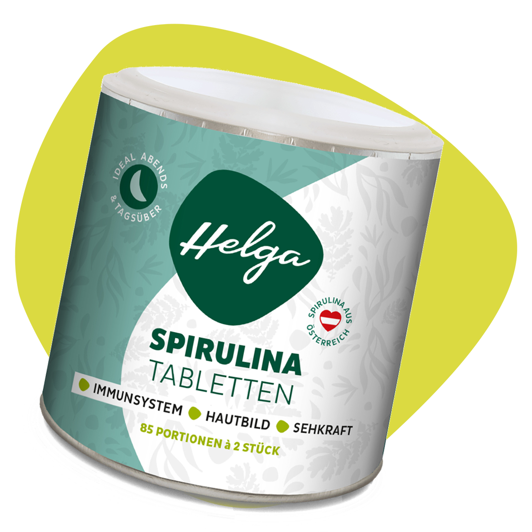 HELGA Spirulina Tabletten Hello Helga